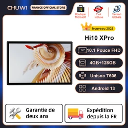 【World Premiere】CHUWI Hi10 XPro 10.1 Inch 1280*800 IPS Screen Core Unisoc T606 4GB RAM 128GB ROM 2.4G/5G WiFi Android 13 Tablet