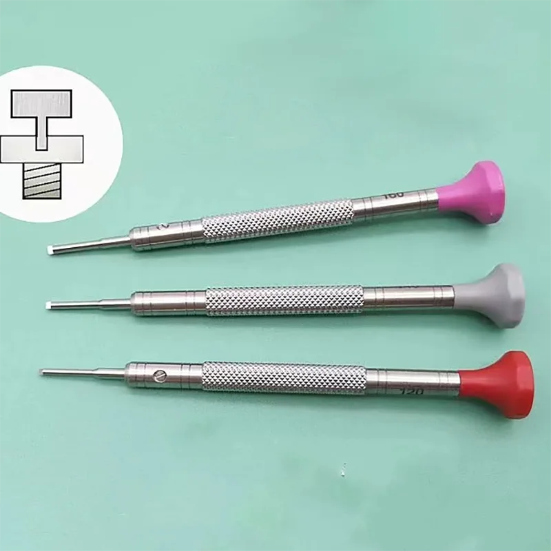

Watch Repair Tools T-shaped Slotted Screwdriver Fit to Repair Watch band Screwdriver for Disassembly and Assembly of Watch Strap