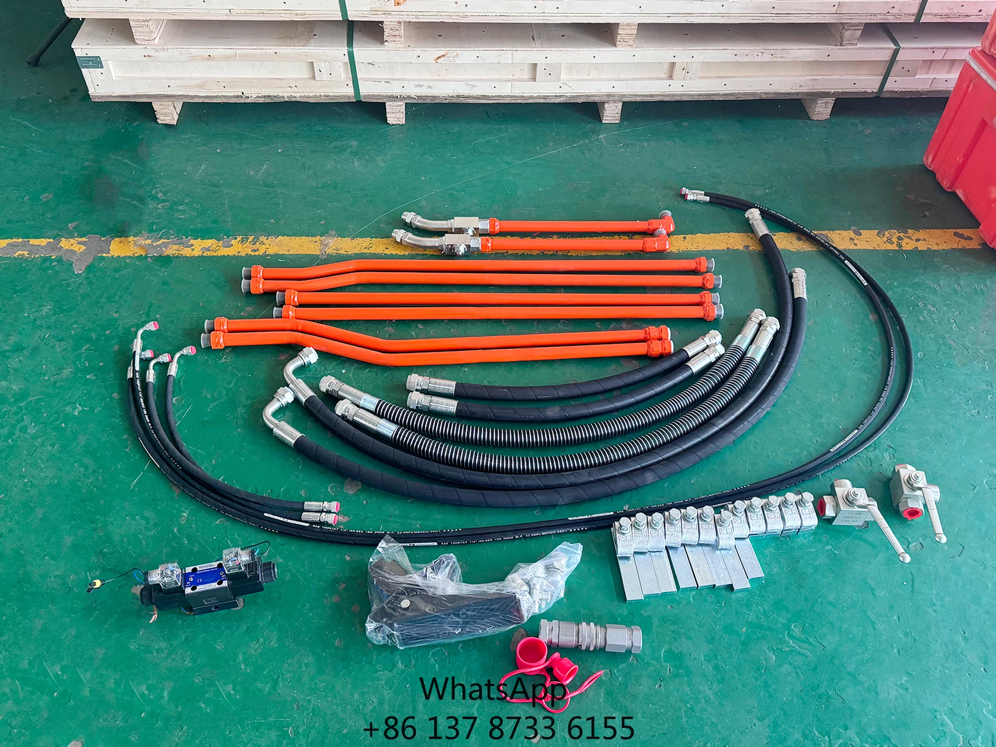 

Excavator Hydraulic Hammer Breaker Pipeline Kit High Pressure Hydraulic Pipe Assembly For Construction Machinery