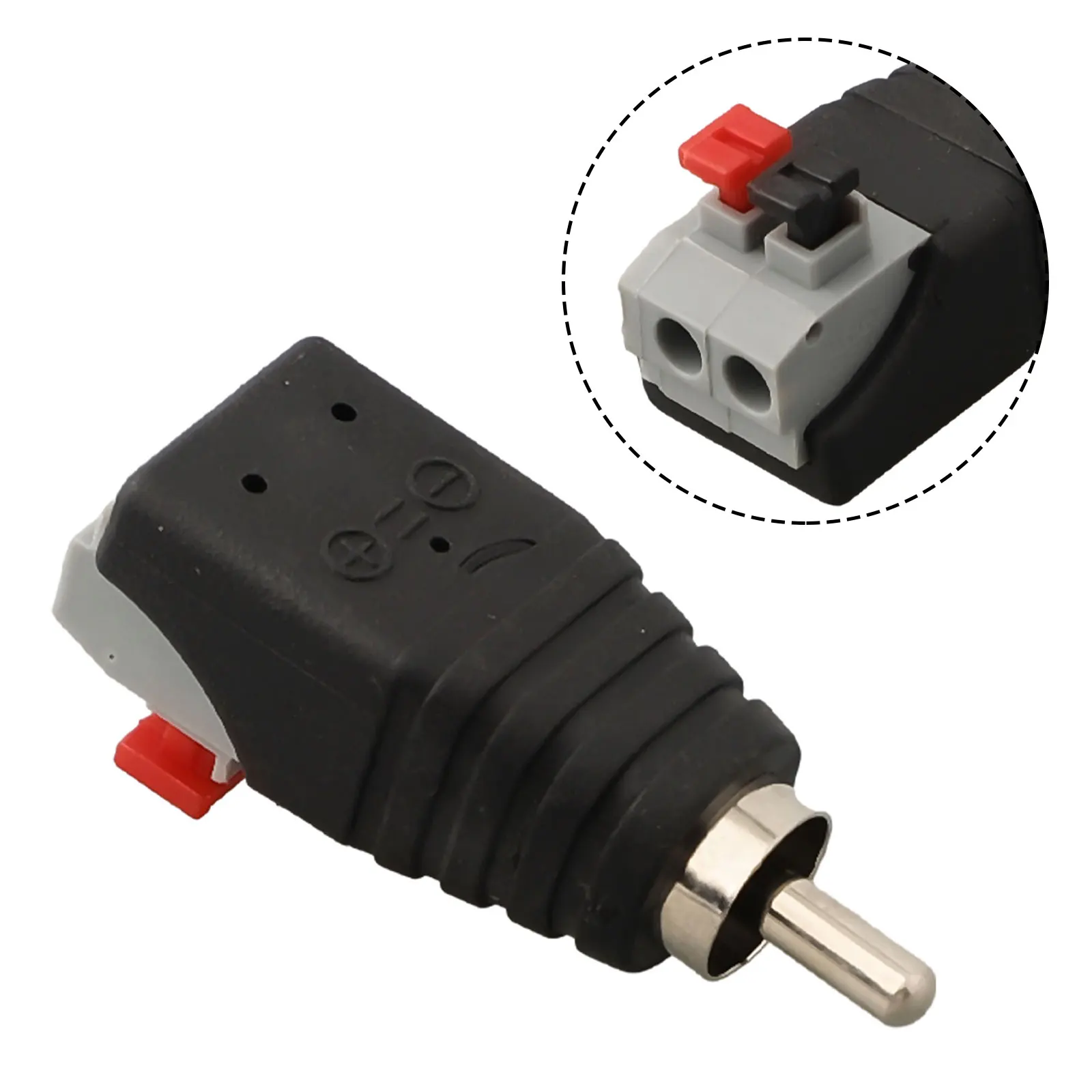 Reliable AV Cable Connector Male and Female Connectors Time Saving Installation Suitable for Monitoring Equipment