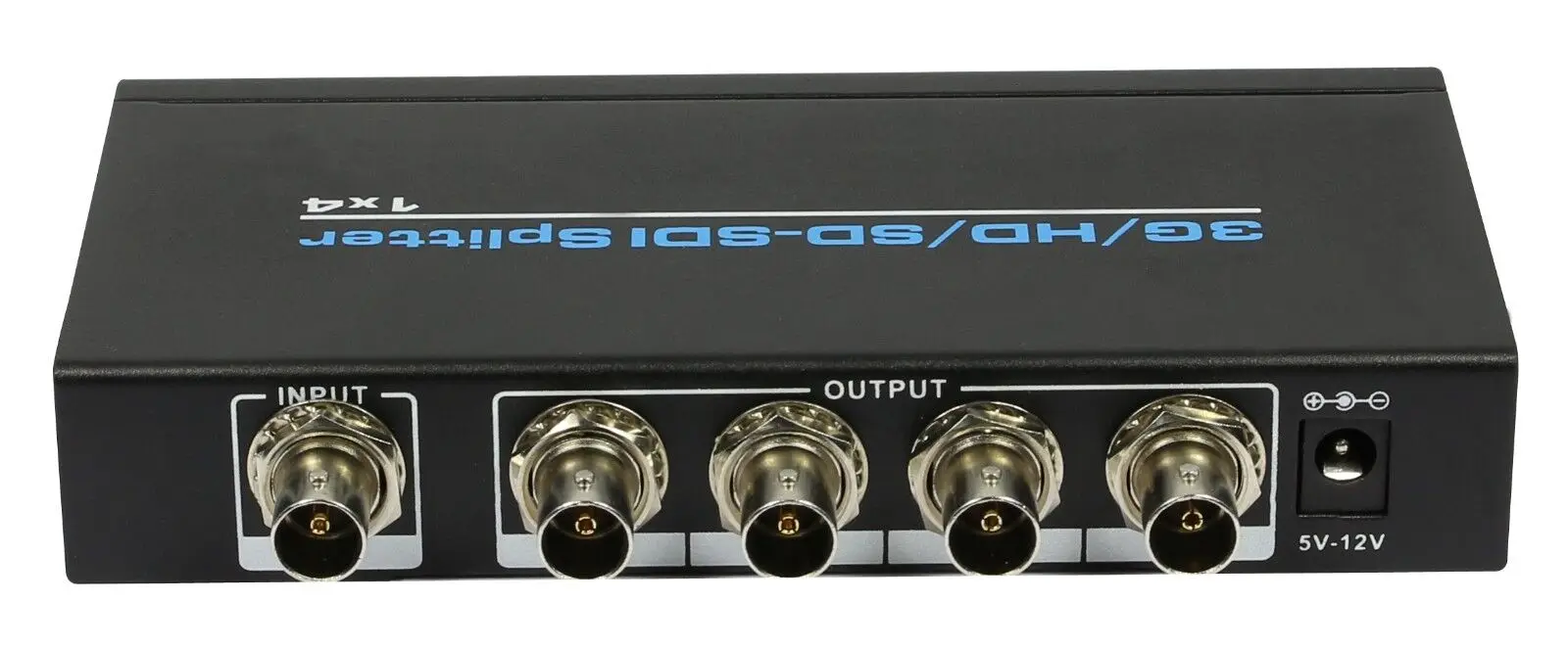 1080P SDI Splitter 1x4 1 SD/HD/3G-SDI signal input to 4 SDI output+Power Adapter