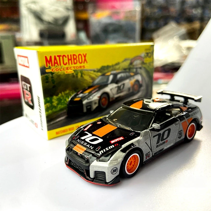 

Коллекционная модель автомобиля MATCHBOX к 70-летию, масштаб 1:64, литая из сплава, с резиновыми шинами, коллекционная игрушка, подарок на день рождения для мальчика
