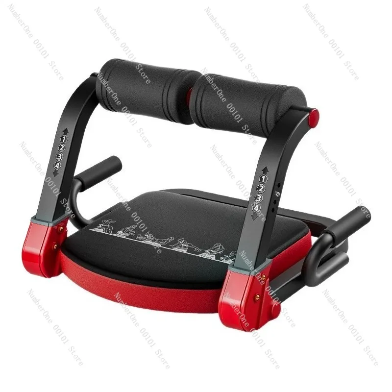 

Home Gym Multi Function Abdominal Exercise Board Rebound Sit Up Bench Core Trainer Adjustable Crunch Board Folding Waist Fitness