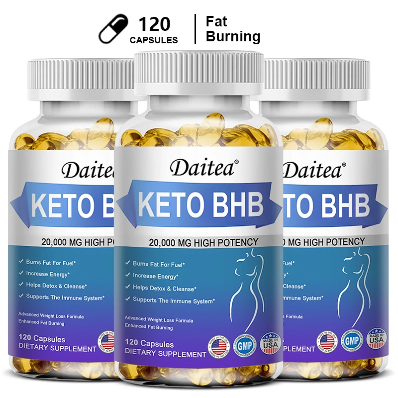 

Капсулы BHB Keto 20000 мг с яблочным уксусом, способствуют контролю веса, улучшению пищеварения и иммунитета, подавлению аппетита.