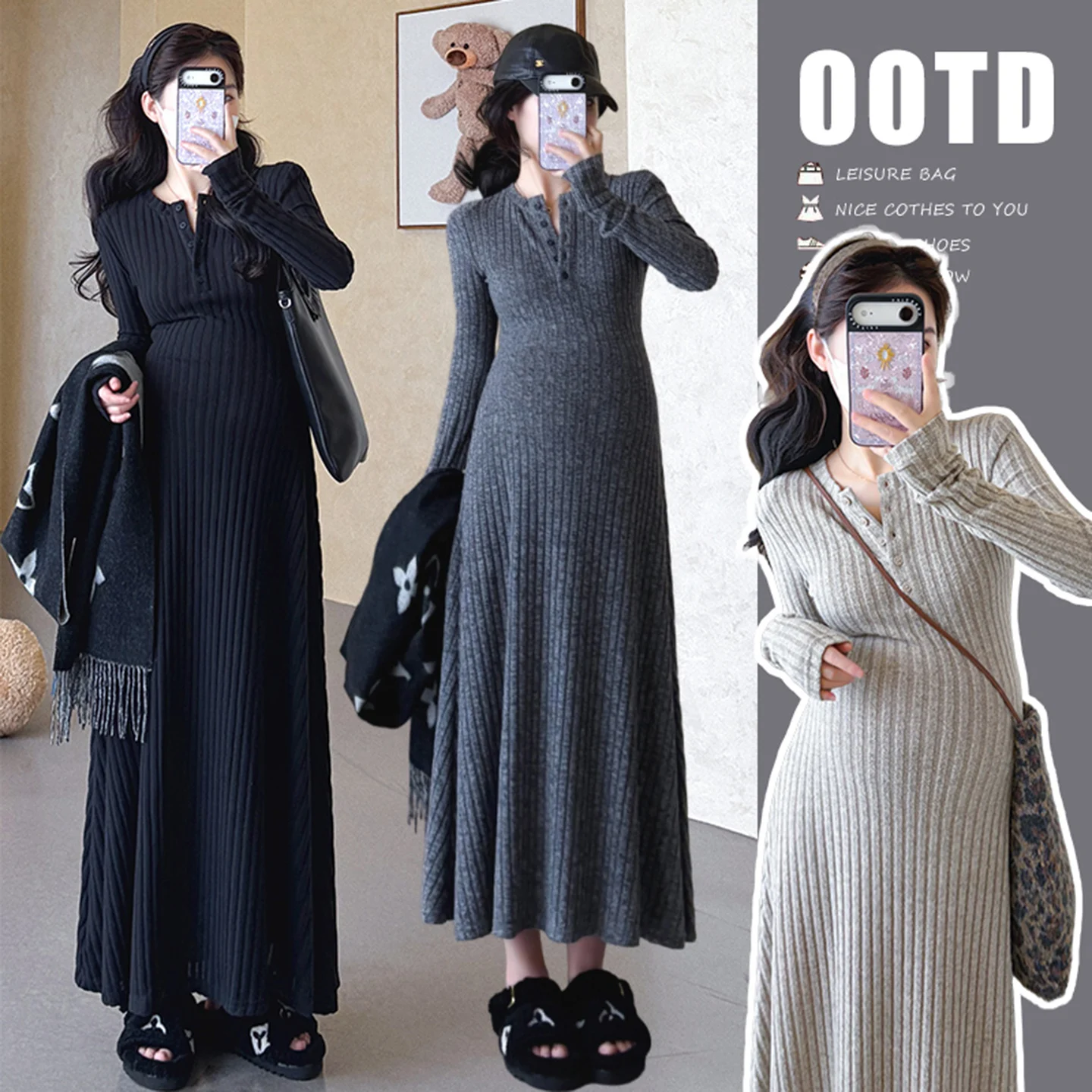 abito-premaman-a-maniche-lunghe-in-maglia-vestito-modellante-da-donna-per-autunno-e-inverno-gonna-a-vita-alta-a-linea-a