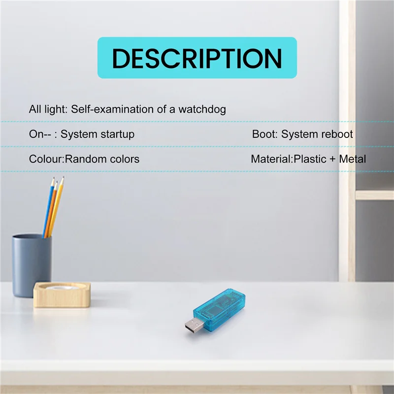 USB Watchdog USB Adapter Watchdog Card LED Screen Automatic Loop Operation For Bitcoin BTC Miner