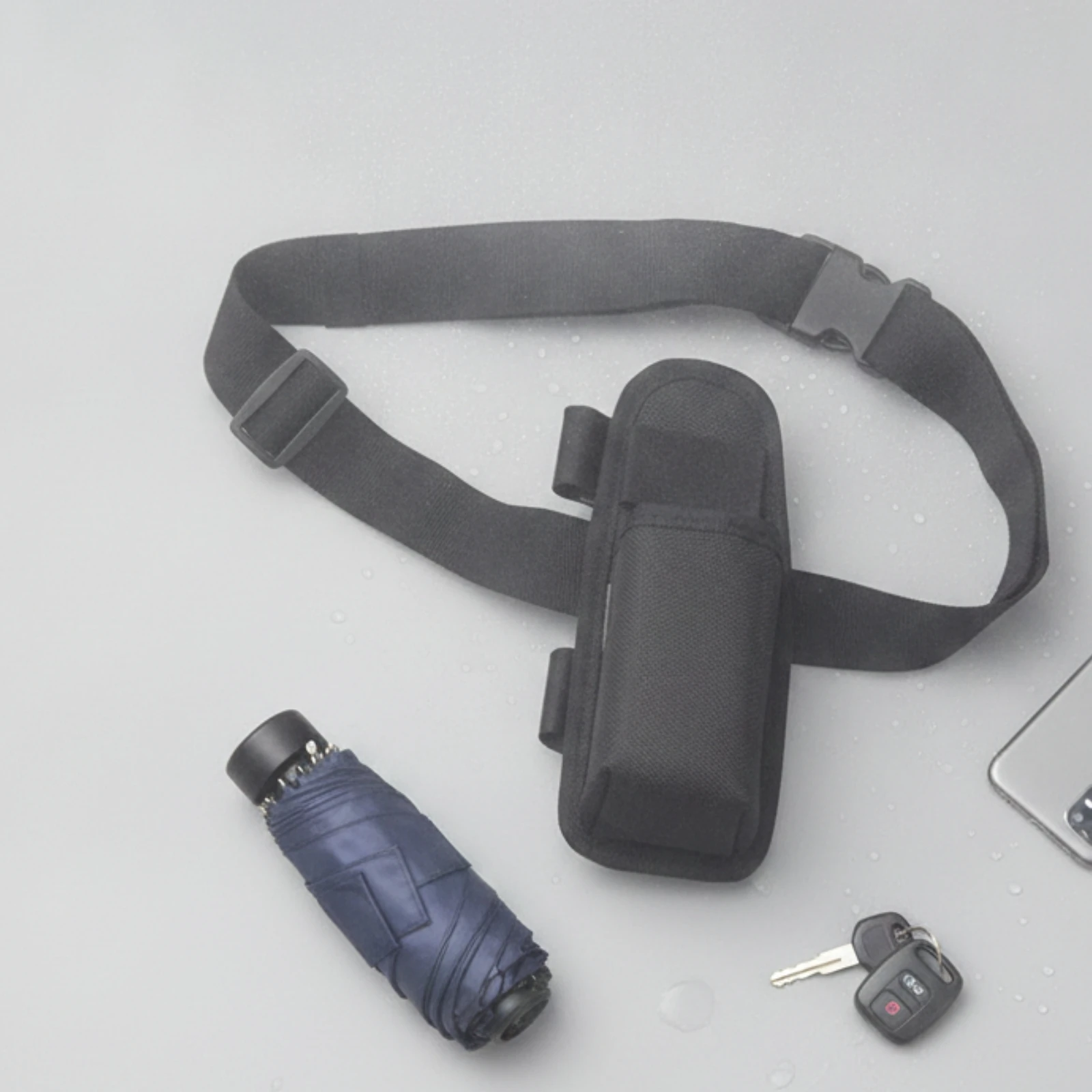 Hands Free Umbrella Holder Portable Backpack Umbrella Strap Elastic Cord Holder Secure Grip Travel Gear Heavy Duty for Outdoor