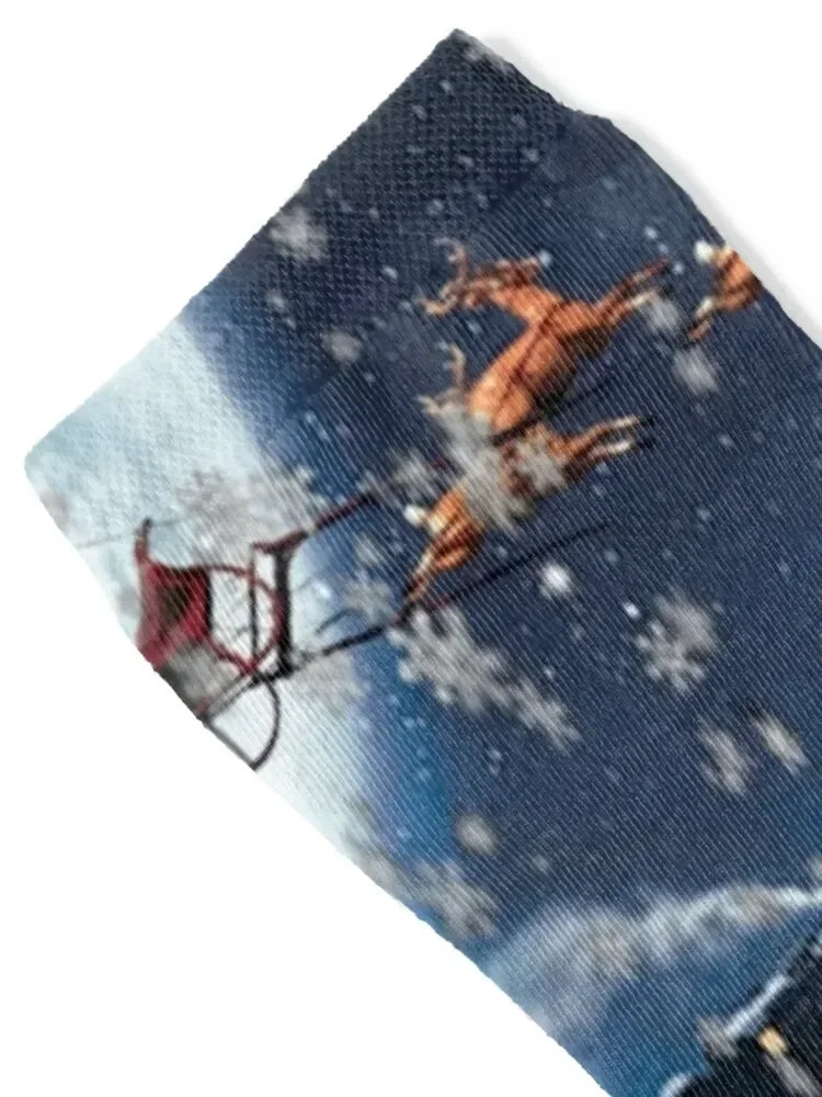 POLAR EXPRESS JOURNEY Socks christmas stocking soccer anti-slip Socks Woman Men's