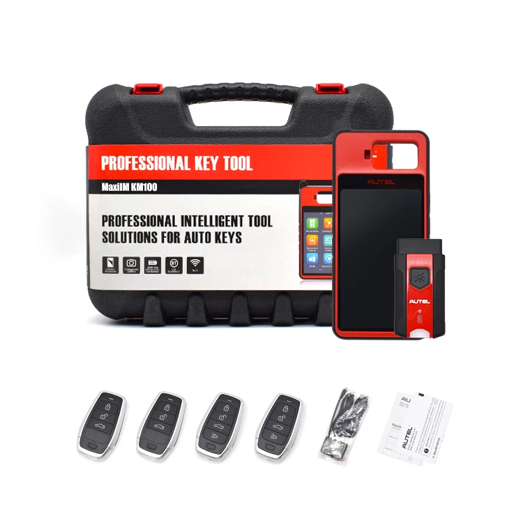 

Autel MaxiIM KM100 Universal Smart Key Generator Remote Key Fob Programmer Immobilizer Tool Free Lifetime Update PK IM508/IM608