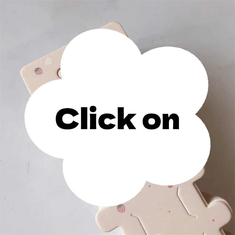 50PCS Hairpin Long Paper Card Hairband Display Card For DIY Hair Jewelry Packing Hair Clip Hairband Bracelet Retail Price Tag