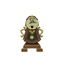 Gobricks MOC The Beasts CogsWortheds Model Building Blocks Classic Candlestick Clock diy Bricks Toy Childrens Birthday Xmas Gift