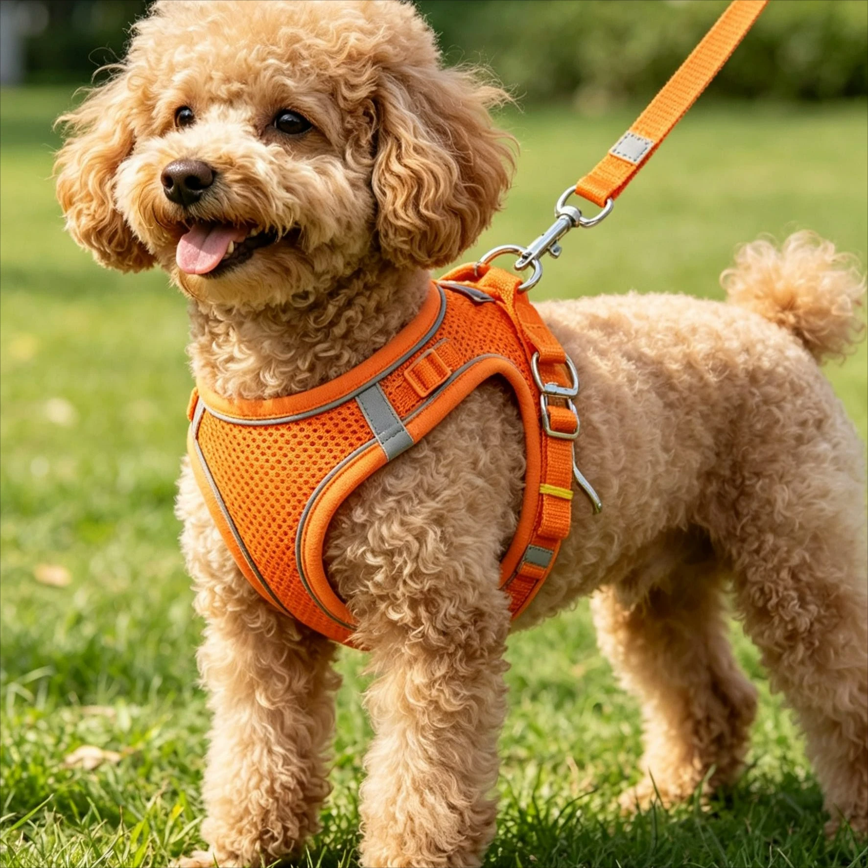 Puppy Harness Adjustable Pet Collars Vest Dogs French Bulldog Chihuahua for Small Medium Dogs Outdoor Walking Pet Accessories - view 5