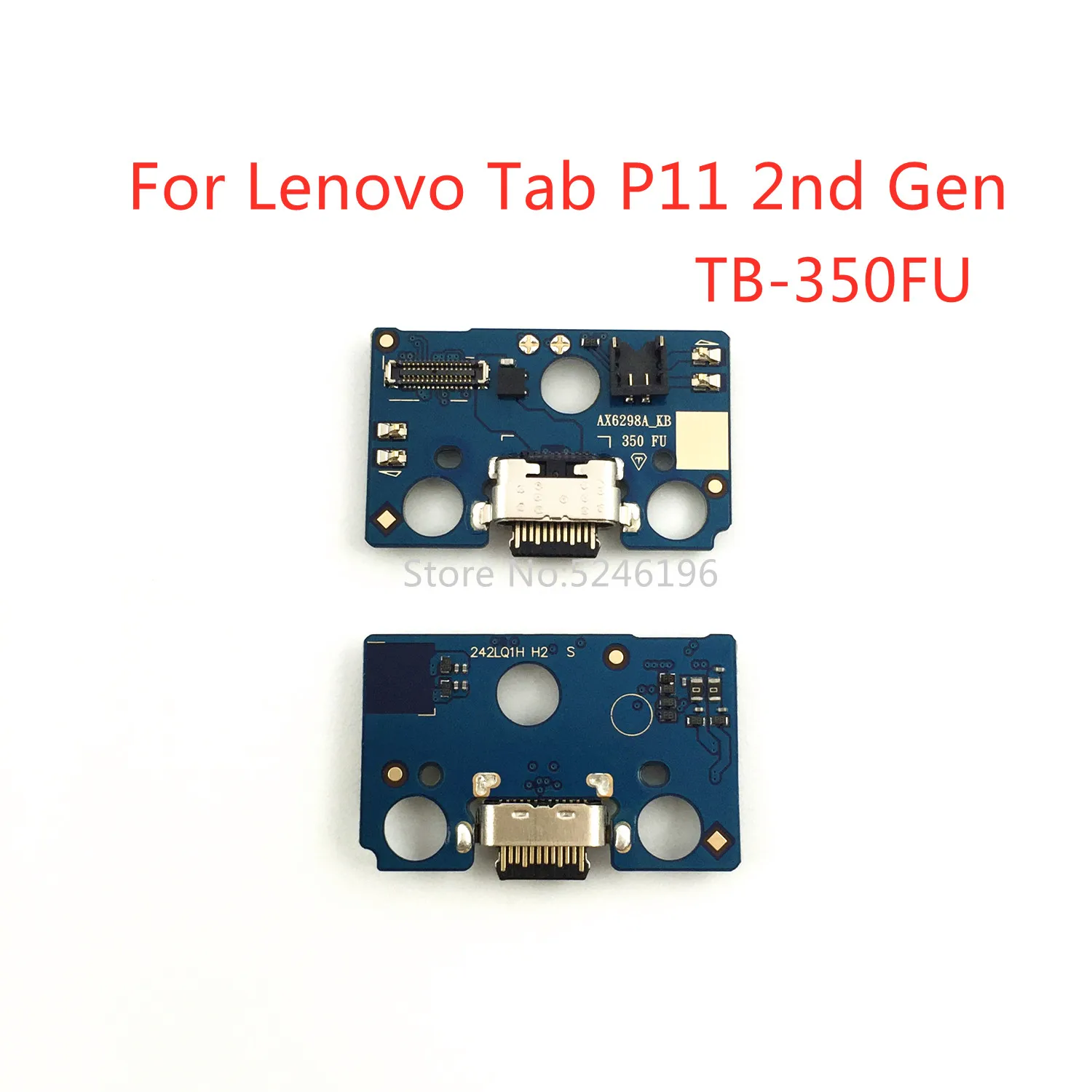 1pcs USB Charging Port Charger For Lenovo Tab P11 2nd Gen TB-350FU For Lenovo Tab P11 2nd Gen TB350FU Replace Part