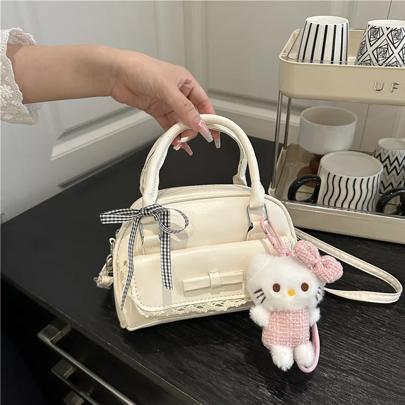 

Модная сумка для боулинга Sanrio Hello Kitty для девочек, универсальная сумка через плечо