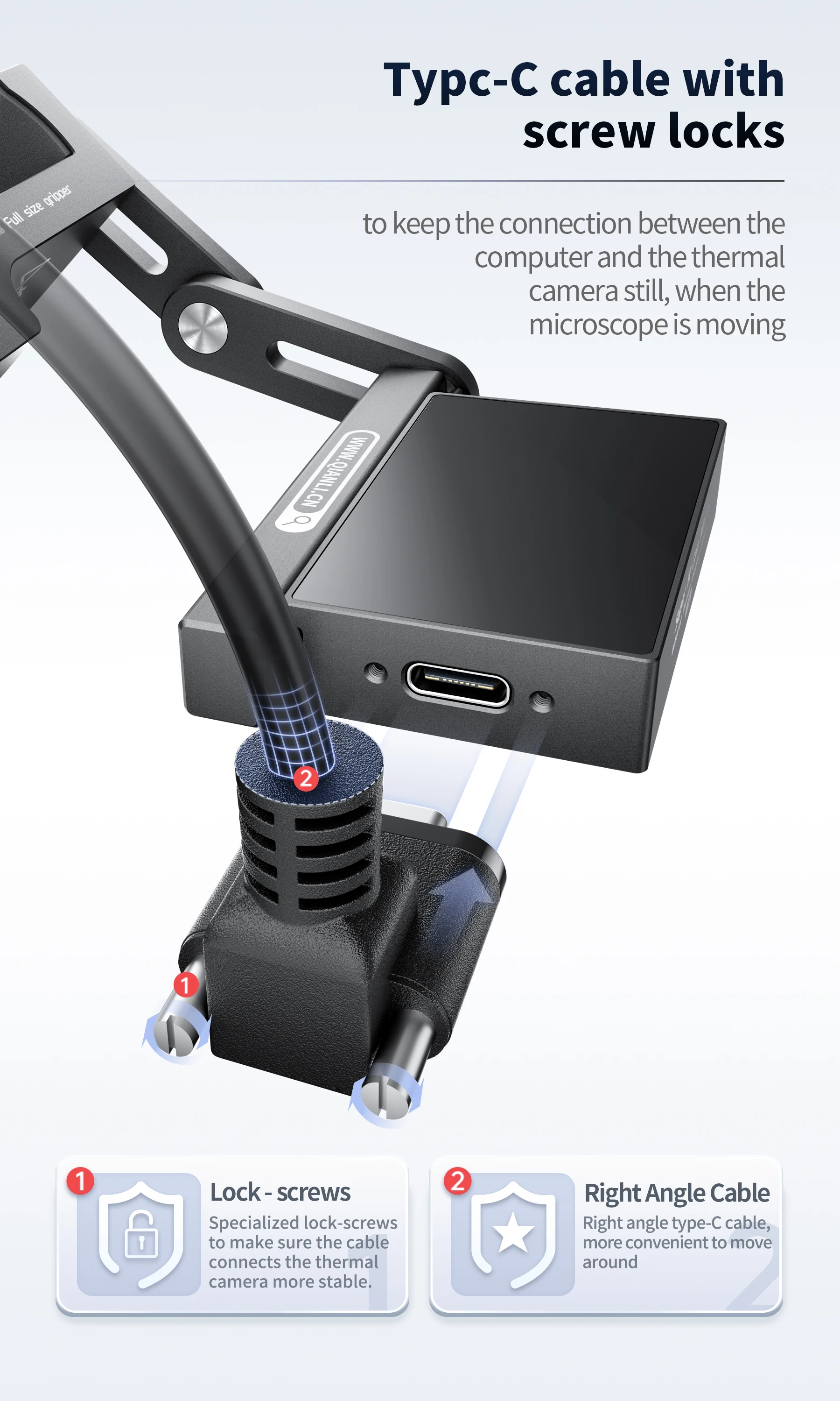 MEGA-IDEA Super IR Cam Mini S Microscope Infrared Thermal Imager PCB Short Circuit Quick Diagnosis Motherboard Repair Tool