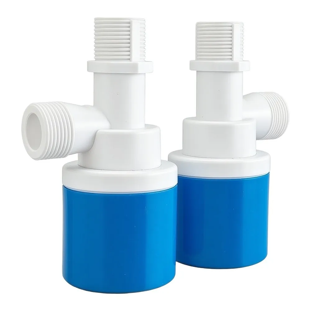 For Water Level Control Valve for Tanks 12.25x5.8x2.5cm Nylon Float Valve Set Suitable for Animal Troughs Coolers