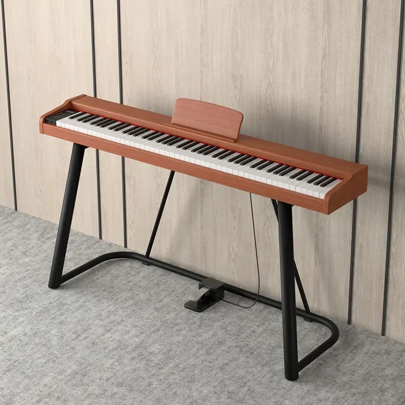 Pianoforte elettrico portatile 88 tastiera a martello principiante adulto multifunzionale casa pianoforte elettronico digitale accompagna gli