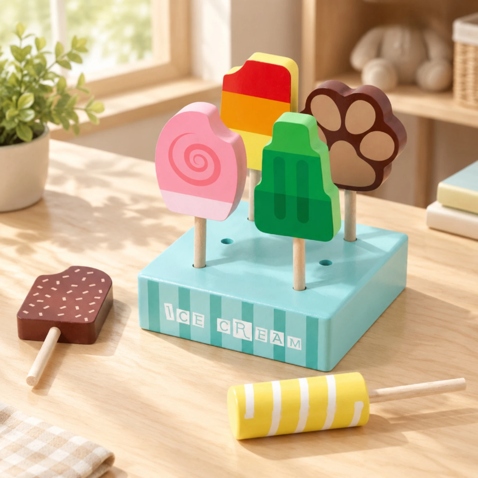 wooden-ice-cream-stand-with-popsicles-screen-complimentary-wooden-ice-cream-stand-play-set-tabletop-child-safe-for-children