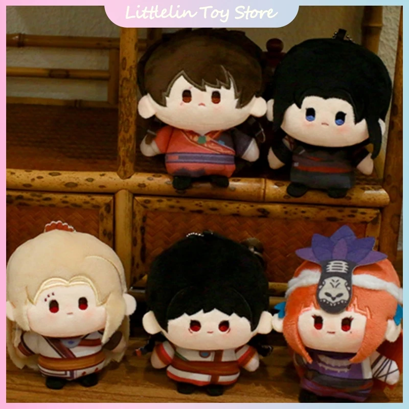 New Hua Jiang Hu: Bu Liang Ren Northern Desert Series Finger Puppet Plush Keychain A Portrait Of Jianghu Doll Ornament Gift