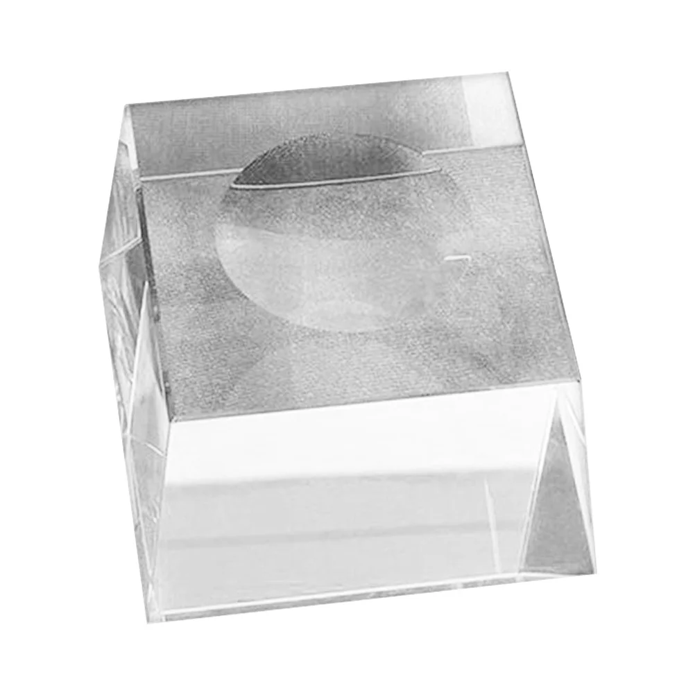 حامل حامل مربع 2.5X2.5X1.5 سنتيمتر لعرض الديكور مضاءة عرض غرفة المعيشة المنزلي مكتب هدية حامل