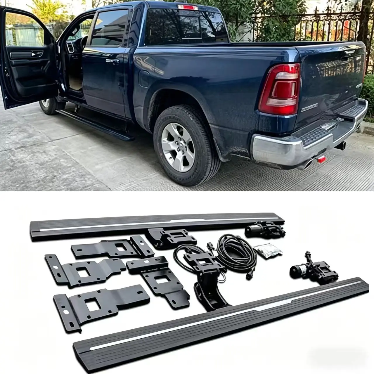 Hot Selling Automatic Electric Running Board Side Steps Power Pedals for Dodge RAM 1500 2011-2018