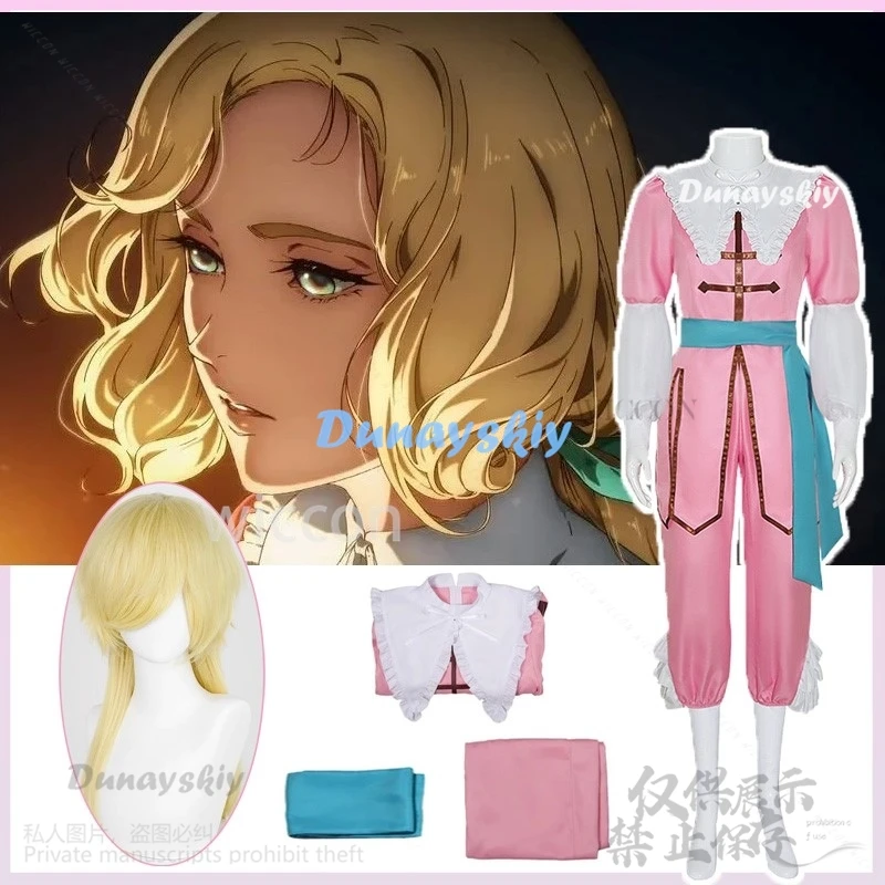 Anime Castlevania Nocturne Cosplay Julia Belmont Costume Uniform Halloween Christmas Carnival Party Dressing Wigs Customized