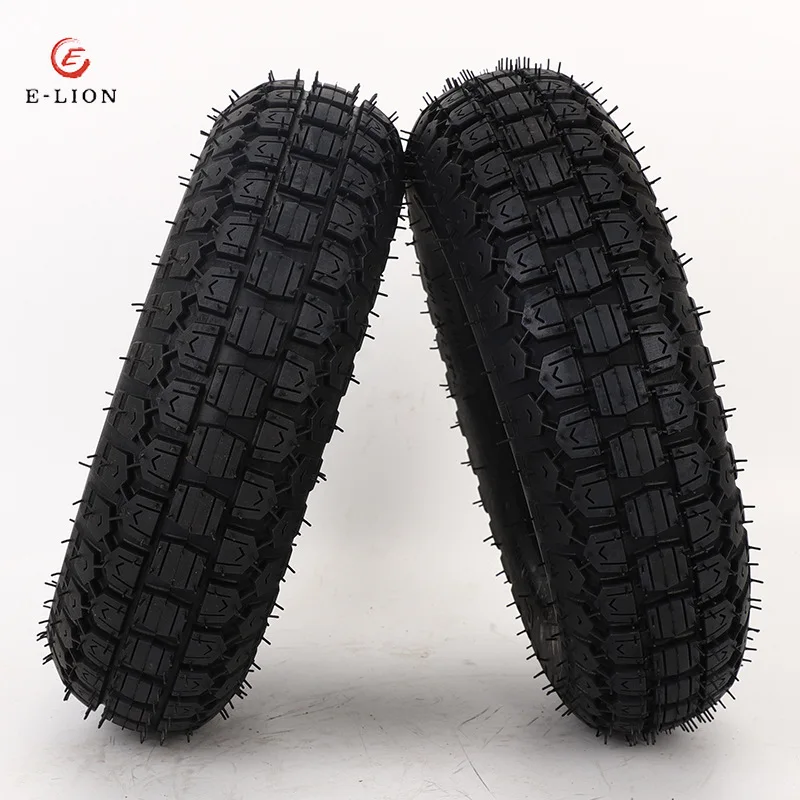 4.10/3.50-6 Scooter Tires 6 Inch Lawn Mower/Snow and Mud Tyre Mobility Tire Without Inner Tuber