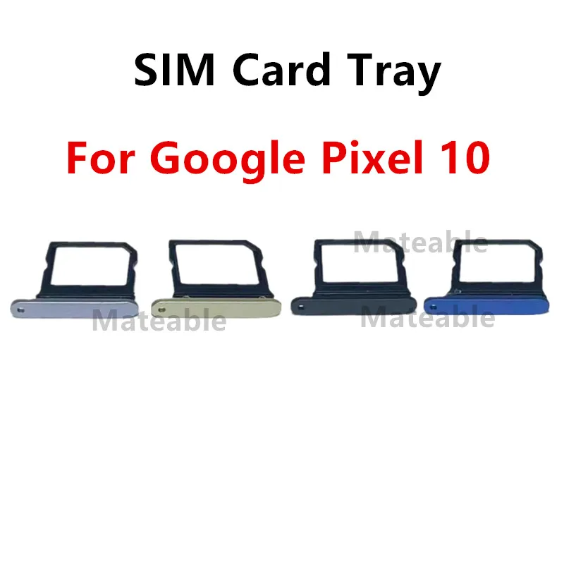 Pixel10 SIM Card Slots For Google Pixel 10 SIM Tray Adapters Socket Holder Replace Phone Housing Repair Parts