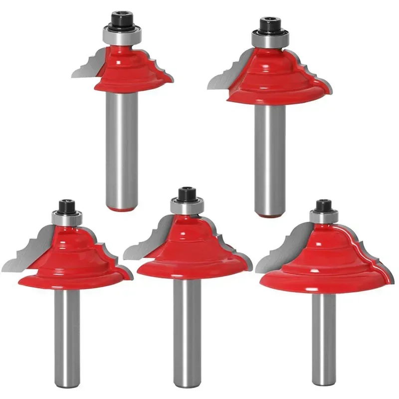 

1Pc Table Edge Router Bit - French Baroque 8" Shank Line knife Woodworking cutter Tenon Cutter for Tools