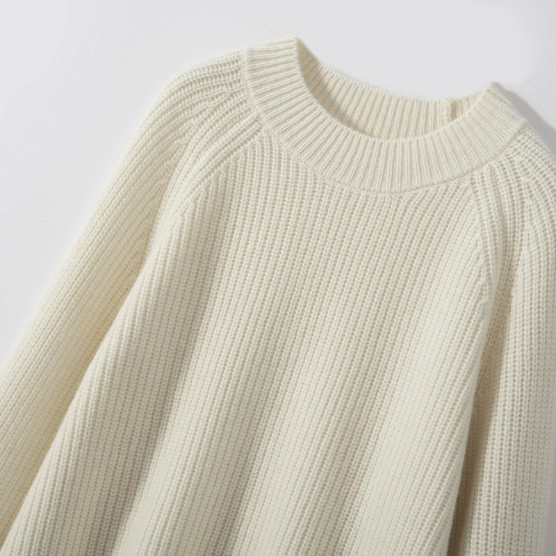 

Women 100% Cashmere Sweater Mock Neck Long Sleeve Pullover Autumn Winter Basic Soft Warm Casual Cashmere Knitwear Korean Tops