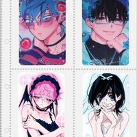 ALNST Ivti Mizi Sua Luka NEW Anime ALIEN STAGE Ivan Till Card Albums Photo Collection Picture Fan Collectible Pieces Postcard
