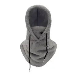 Waterproof Warm Wool Balaclava Hats For Men And Women Winter Hats With Hooded Neck Warmth Perfect For Hiking Scarf Accessories