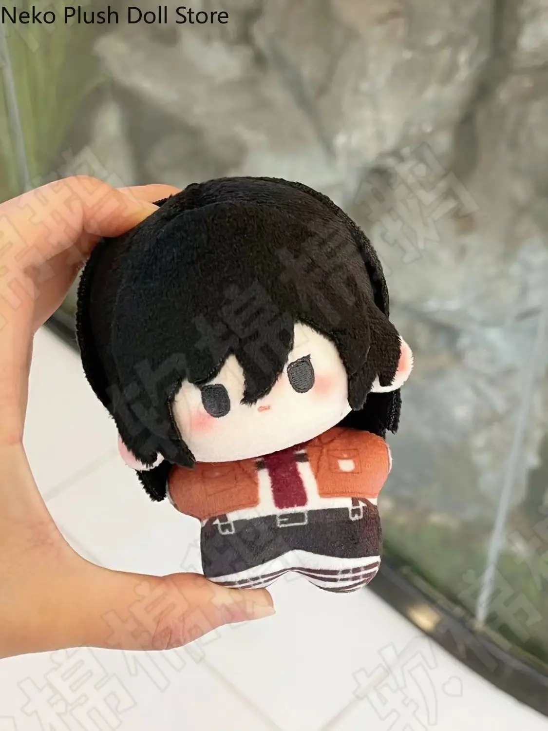 

Mikasa·Ackerman Anime Game Doll Plush Doll Starfish Body Pendant Cosplay Anime Keychain Toy 10cm