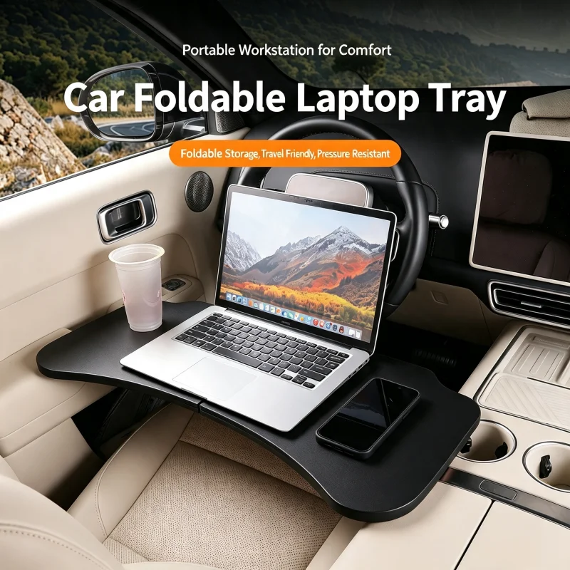 car-folding-steering-wheel-small-desk-board-in-car-office-laptop-stand-multifunctional-car-dining-writing-storage-tray