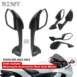 Black Side Rearview Mirrors Fit For Suzuki Hayabusa GSX1300R 2022-2024 2023 Motorcycle
