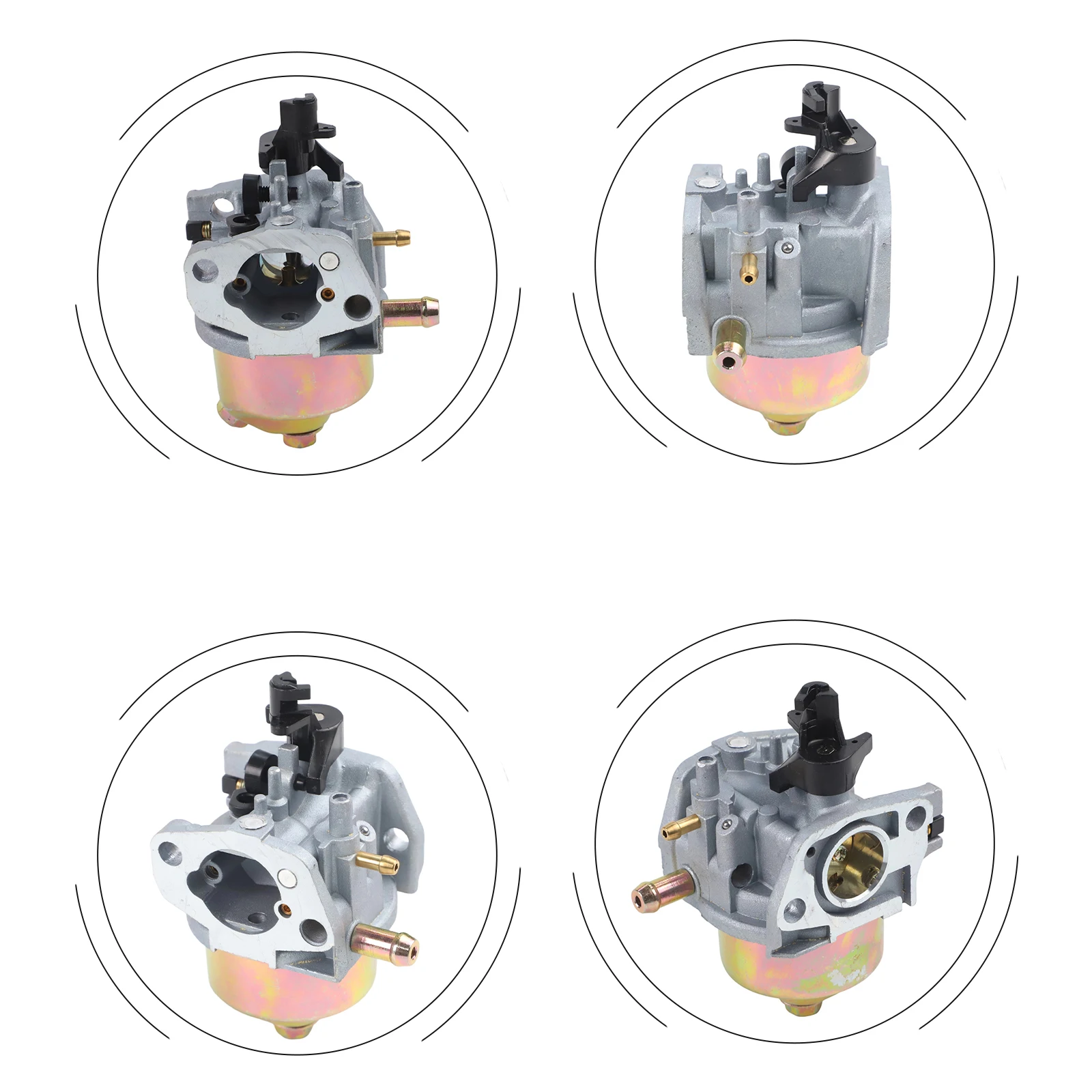 For Carburetor Unit for PowerSmart DB2194SR 170cc Push Lawn Mower with All Necessary Components for Proper Functionality