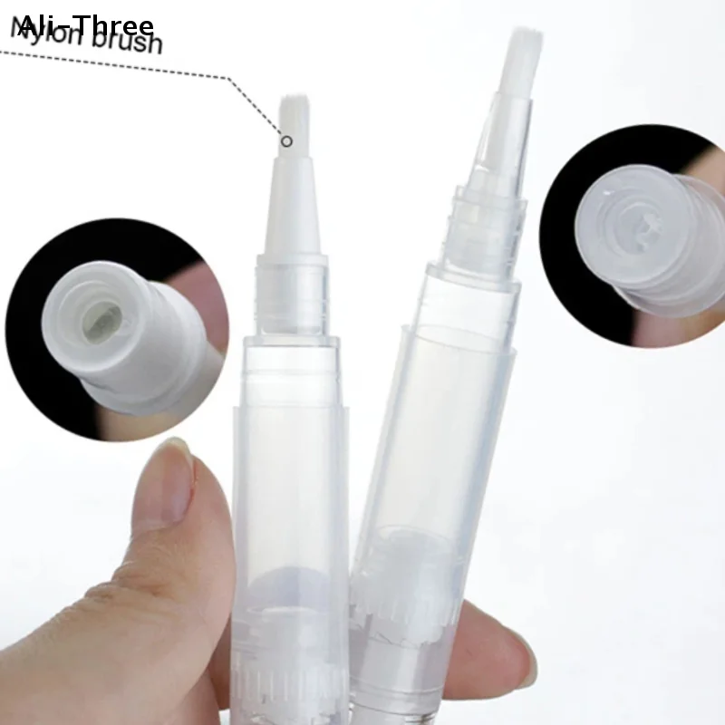 

Флакон-ручка 5 мл с кисточкой, многоразовый, для косметики, лака для ногтей, бальзама, краски для ногтей, туши, масел и инструментов