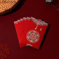 20pcs Chinese Multiple Patterns Money Pocket Lucky Money Good Luck Blessing Bag Best Wishes Red Envelope Chinese Wedding