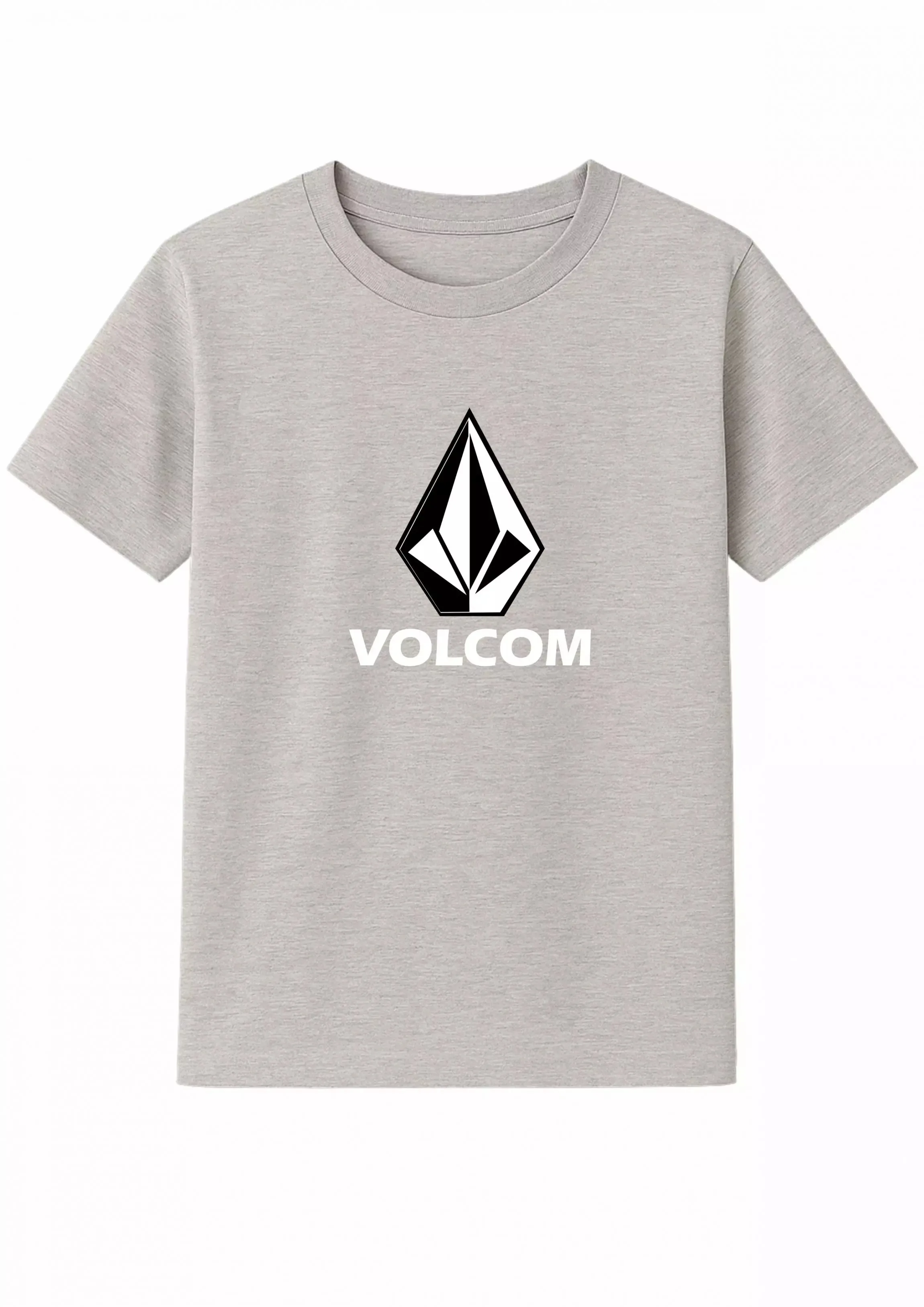 Volcom الجرافيك القطن تي شيرت للجنسين الرجال النساء الصيف ملابس بأكمام قصيرة العلامة التجارية المحملة الفاخرة عادية خمر ريترو القمم