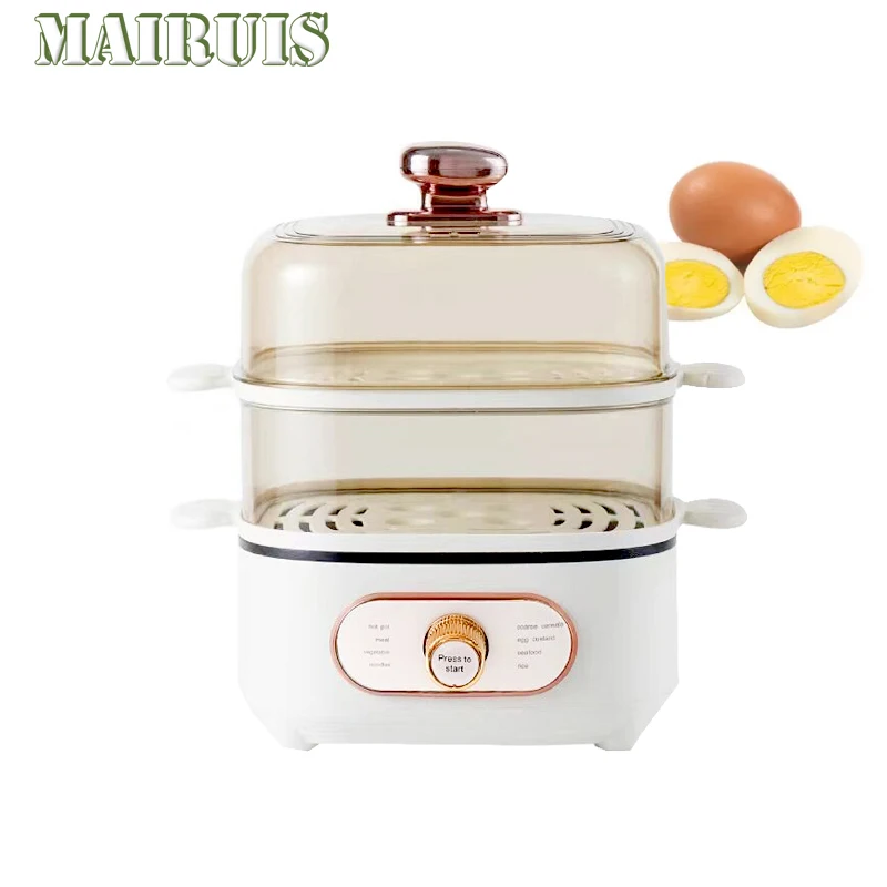 Electric Steamer Multi-Functional Household two-Layer Stew Steaming Pot Breakfast Machine Small Multi-Layer