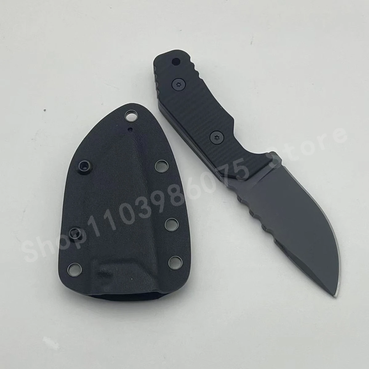 

Нож с фиксированным клинком G10 с рукоятью из стали 8Cr13Mov, практичный режущий нож, многофункциональный инструмент для активного отдыха на природе