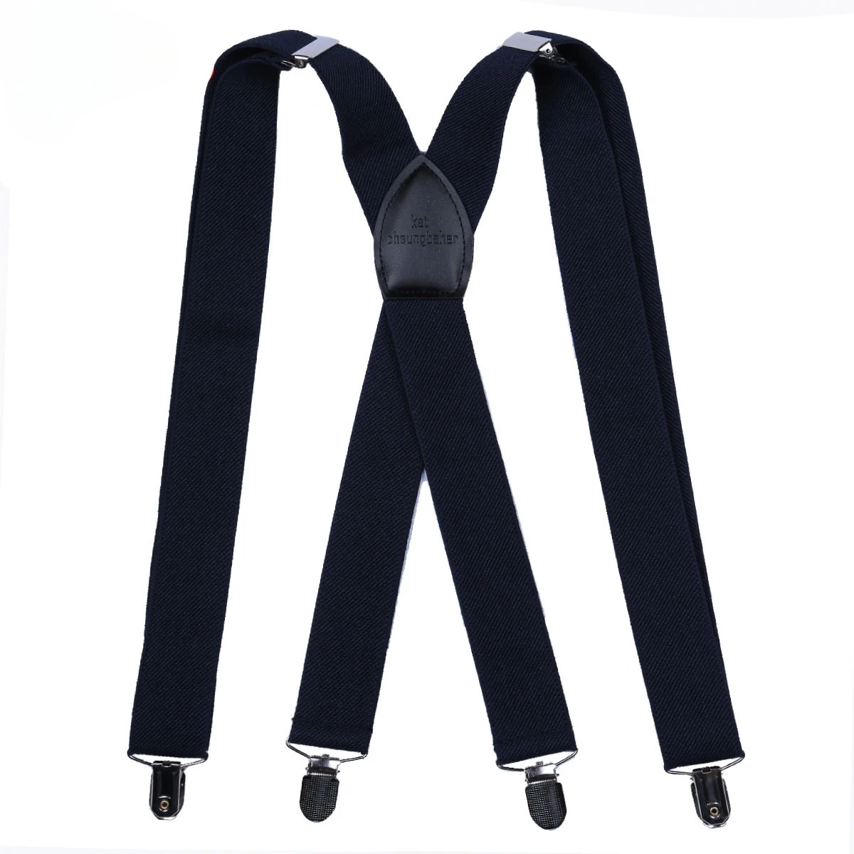 fashion-formal-trouser-suspenders-unisex-black-and-navy-blue-men's-braces-elastic-adjustable-suspenders