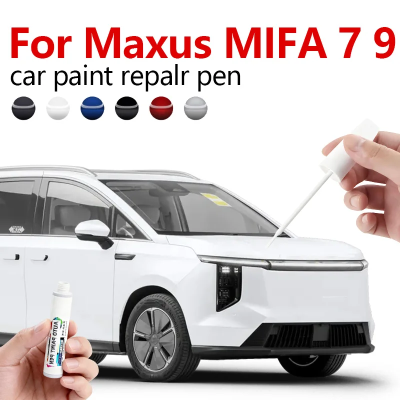 

Paint Repair Pen Touch Up Scratch Remover DIY Auto Accessories For SAIC Maxus MIFA 7/9 Metal Black White Emerald Green Grey Red