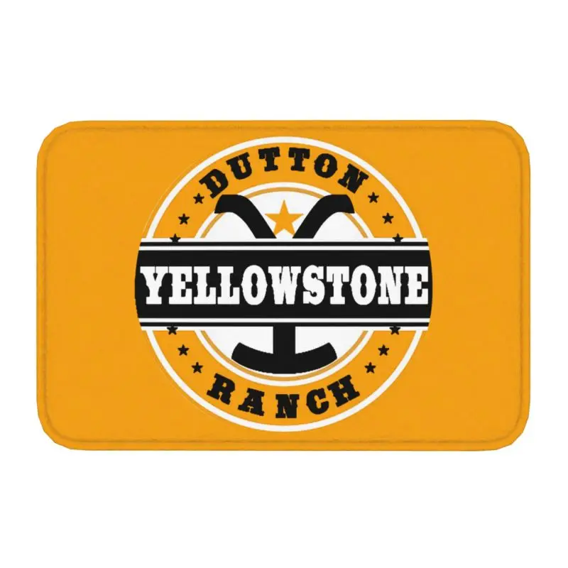 Yellowstone Front Door Floor Entrance Mats Outdoor Dutton Ranch Kitchen Bathroom Doormat Bedroom Carpet Rug