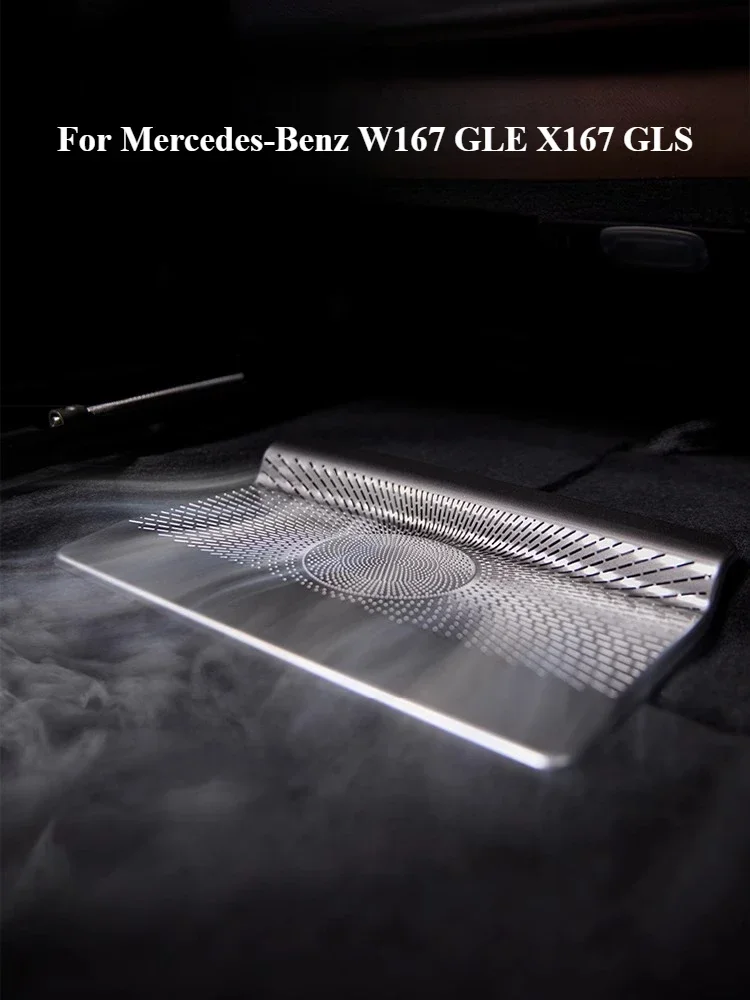 

Для Mercedes-Benz W167 GLE X167 GLS V167 GLE модифицированная защитная крышка воздуховыпускного отверстия под сиденьем, пылезащитный чехол на заднее сиденье