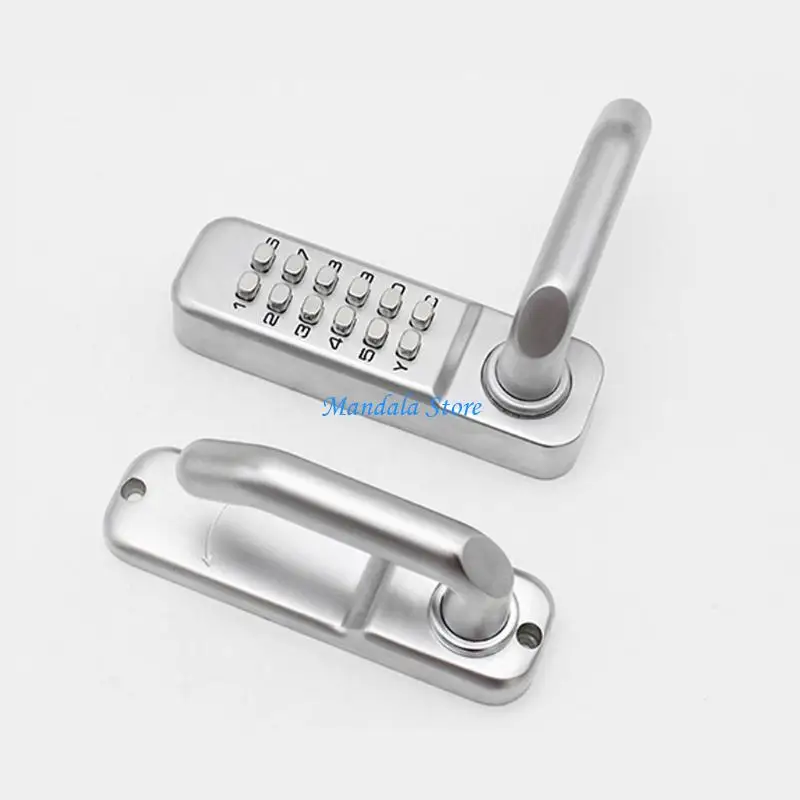 

U2JC Механический цифровой дверной замок без ключа с кодовым замком из цинкового сплава Замок для входной двери без ключа с без