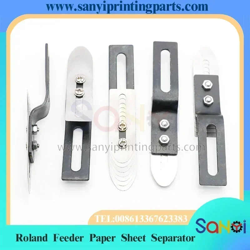 Séparateur de feuilles de papier d'alimentation Roland, 90x15mm, meilleure qualité, pour pièces de Machine d'impression
