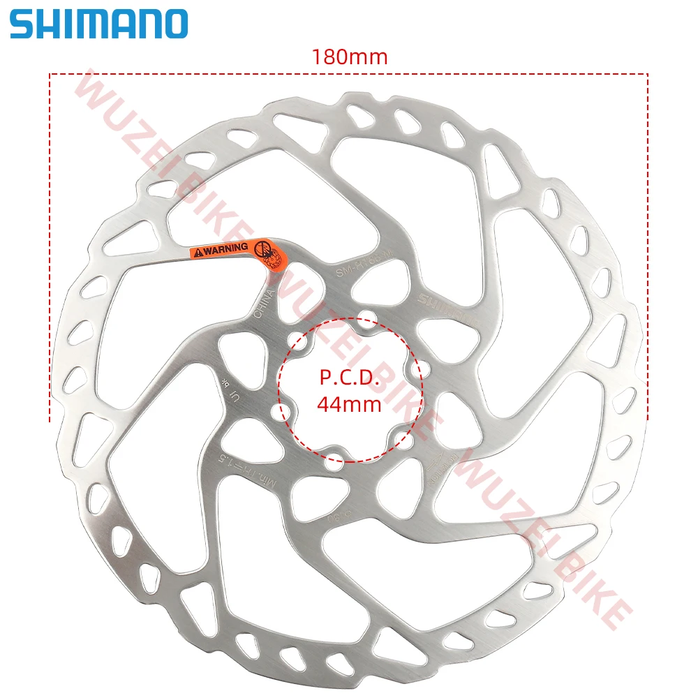 SHIMANO RT66 6-Bolt Disc Brake Rotor 203/180/160mm For Deore M6100/SLX M7100/XT M8100 Resin/Metal pad Disc Brakes MTB Rotor