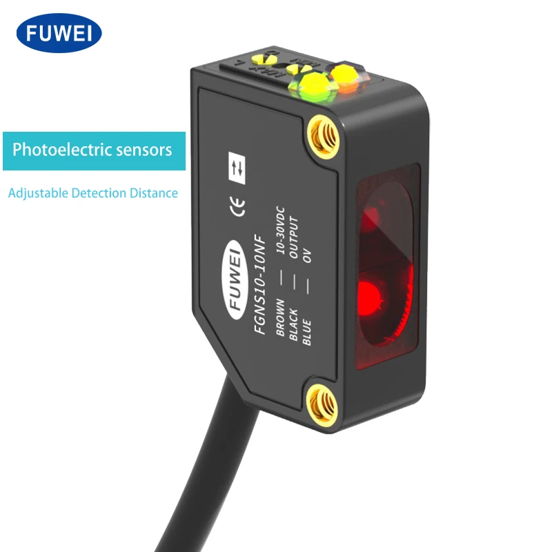 

FGNS10-300NFR-C Lens Reflector Rangefinder Optical Inductive Sensor Photoelectric sensors Reflective Mirror Photoelectric