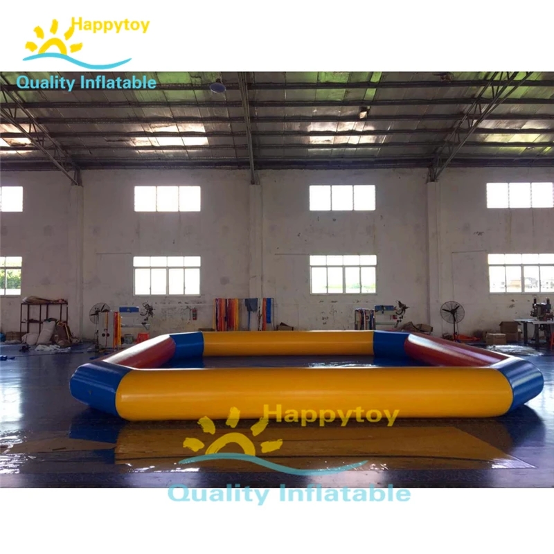 Portable Rectangular PVC Inflatable Swimming Pool for Water Balls And Boat - Outdoor Inflatable Pool for Fun in the Sun